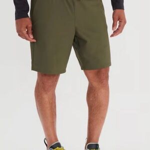 The North Face Men's Forest Green Athletic Shorts